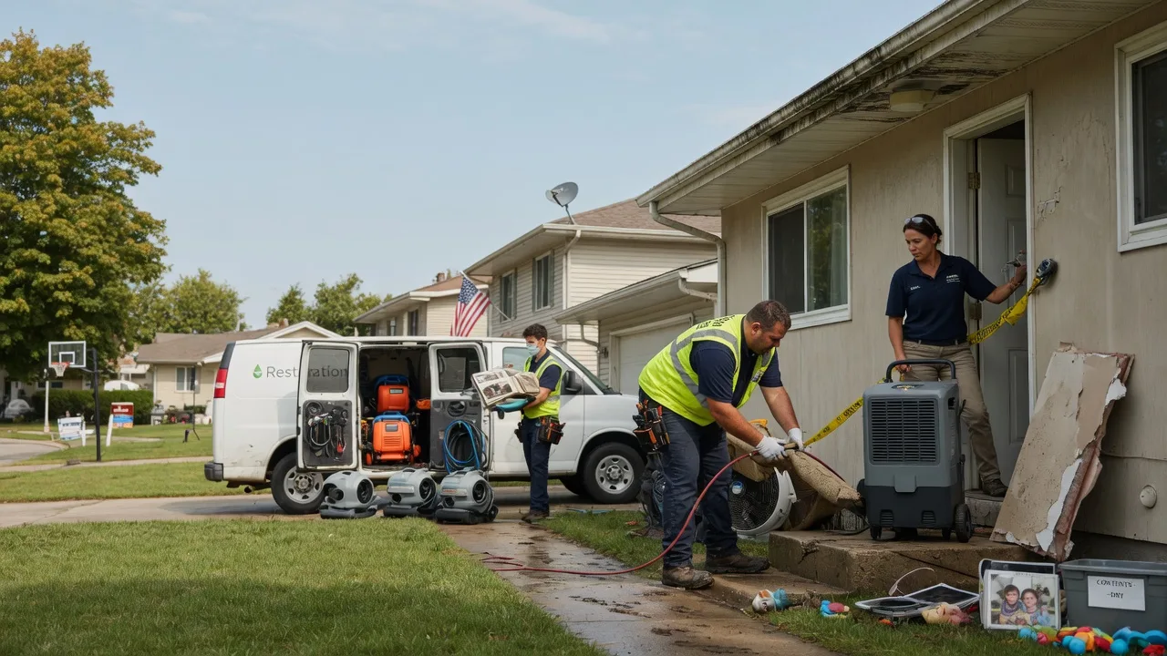 Water Damage Restoration in Pittsville, WI near me